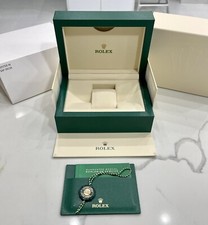 Authentic NEW STYLE ROLEX Watch Box Set  Card Holder Medium Size 39139 NEW