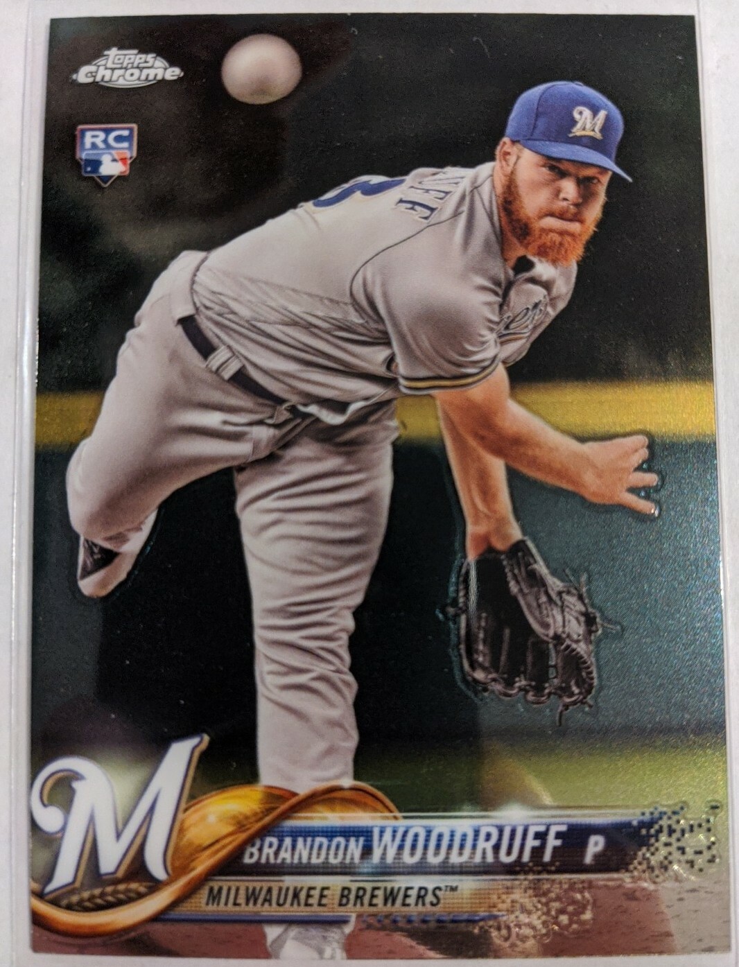 2018 Topps Chrome Brandon Woodruff RC