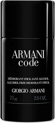 Girogio Armani Code 75gr Deodorant Stick Men New.