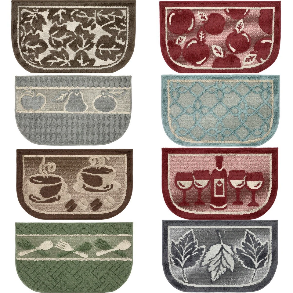 Washable Rug, Non-Slip, Kitchen Floor Mat, 18’’x28’’ 100% Polypropylene.