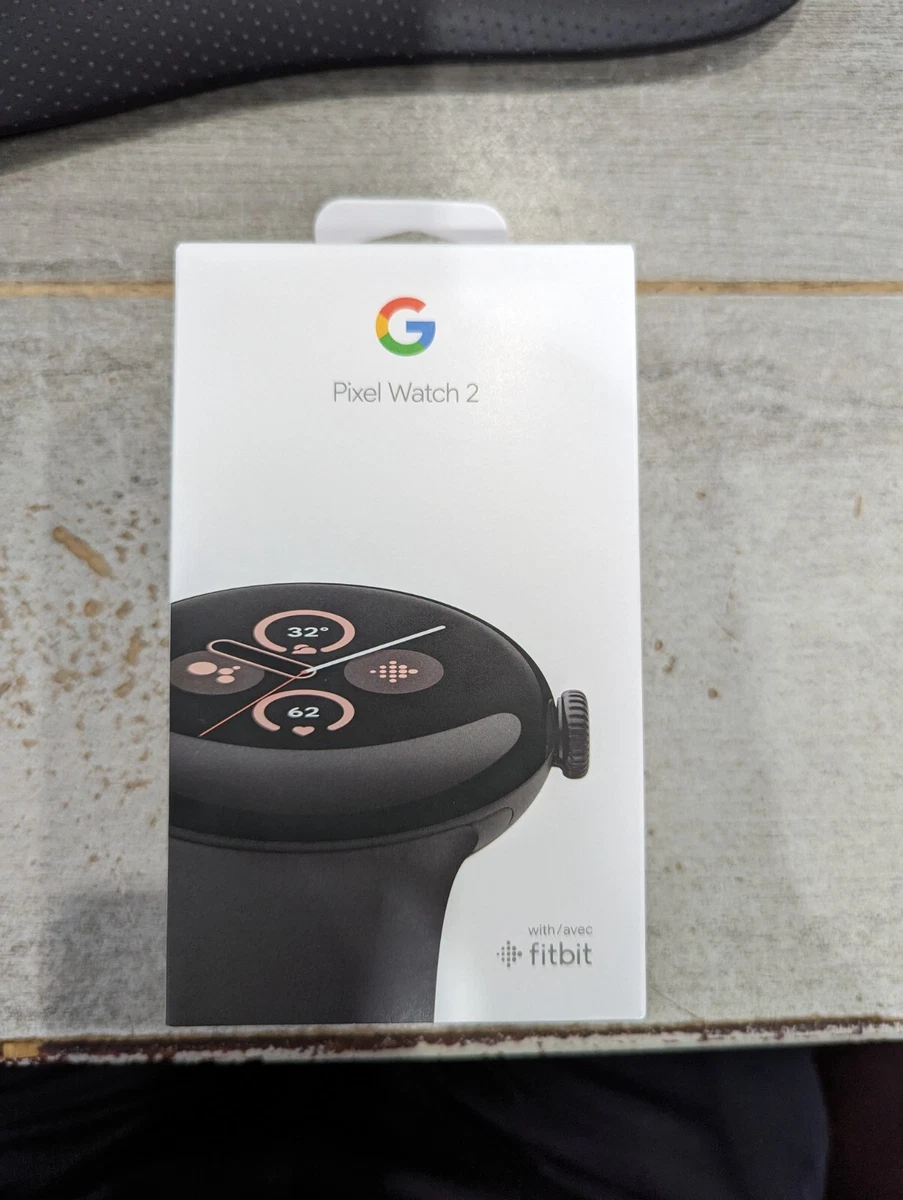Google Pixel Watch 2 - Matte Black Obsidian Band - Wifi Version *BRAND NEW*