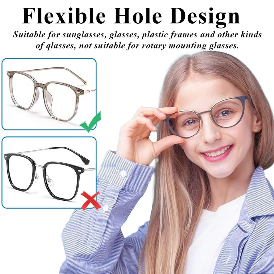 48 Silikon-Nasenpads schwarz - Selbstklebend, rutschfest für Brillen & Sonnenbri - Bild 3 von 4