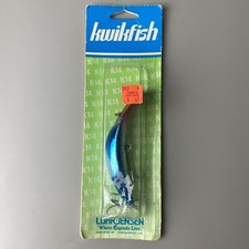 Luhr-Jensen Kwikfish K14 Silver Blue Pirate  Pre- Rapala  Lure NEW 1990s
