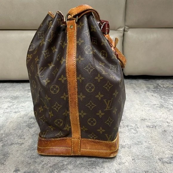 Vintage Louis Vuitton Monogram Noe GM Bucket Bag Purse Designer Everyday - Image 4 of 4