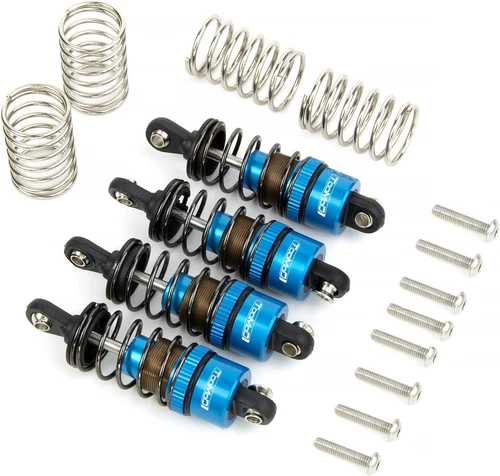 55mm 1/10 Oil-Filled Shock Absorber Kit for Tamiya TT01/TT02 & HSP Upgrade - Picture 2 of 6