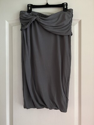 JAMES PERSE COMFORT & STYLE ALL IN ONE TWISTED WAISTBAND SKIRT $165 JP-2 / M