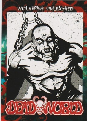 2012 DEADWORLD SINGLE TRADING CARD #38 WOLVERINE UNLEASHED