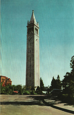 Postcard The Campanile University Of California Berkeley CA Sather Tower