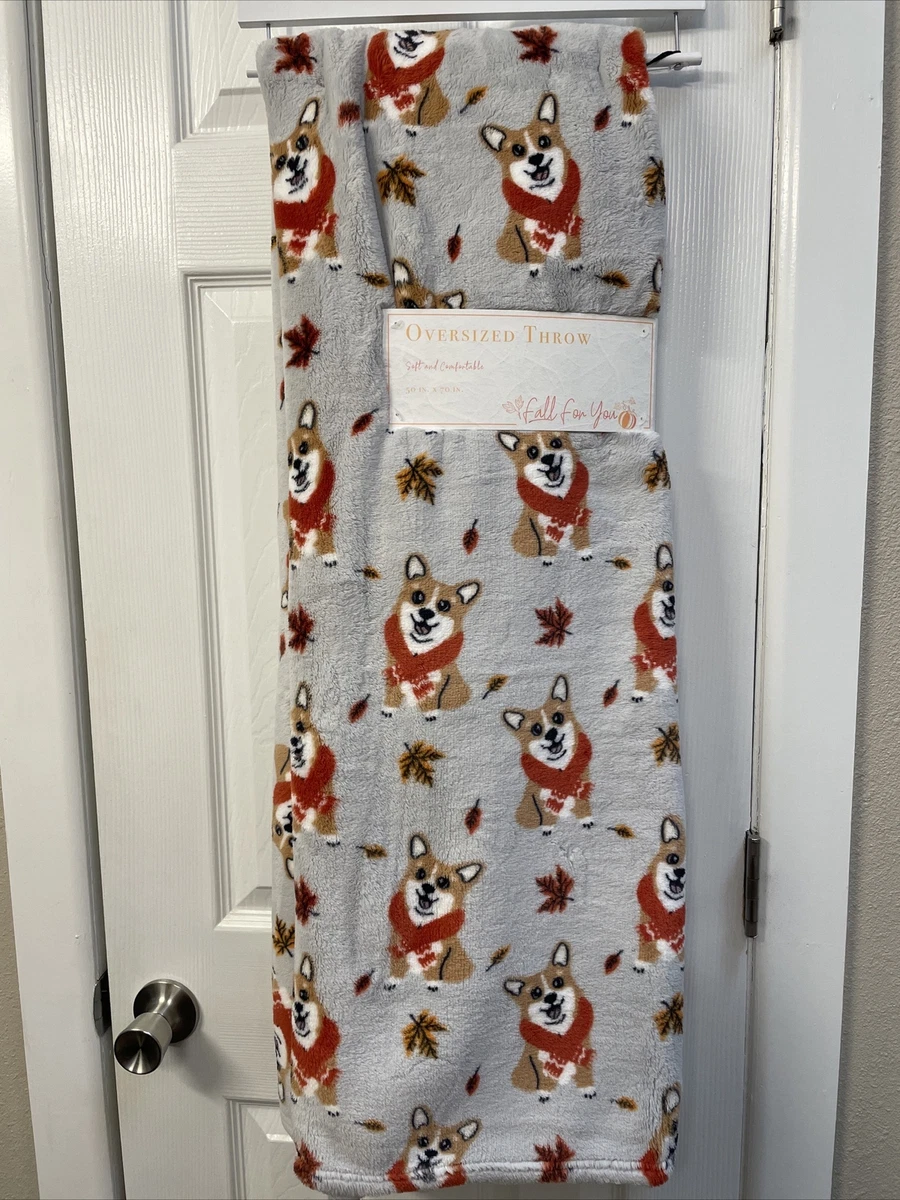 Corgi throw best sale blanket