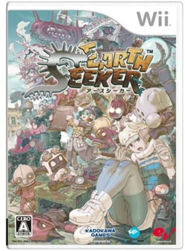 Earth Seeker Nintendo Wii Game Action RPG RVL-P-R8EJ From Japam