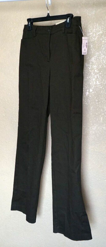 Dressbarn size 10 brown tummy control pants for women