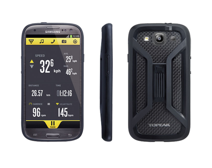 TOPEAK PORTA SMARTPHONE RIDE CASE GALAXY S3 BLACK