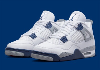 Nike Air Jordan 4 Retro Midnight Navy DH6927-140 Men's Size New | eBay