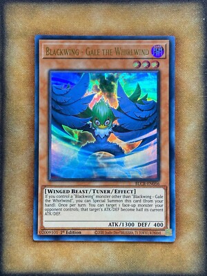 Yugioh Blackwing - Gale the Whirlwind LC5D-EN110 Ultra Rare 1st Ed LP | eBay