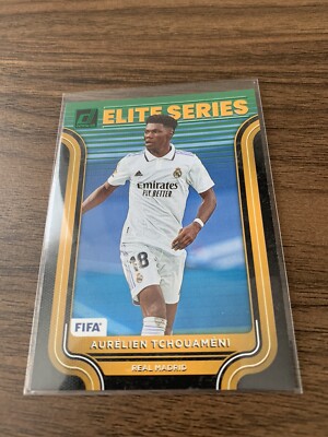 AURELIEN TCHOUAMENI 2022-23 Donruss Soccer Green Elite Series Real Madrid