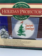 Mr. Christmas Holiday Projector Outdoor With 25 slides WORKS All Holidays