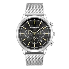 Kenneth Cole New York Men Multi Function Watch With Stainless Band KCWGK7007605