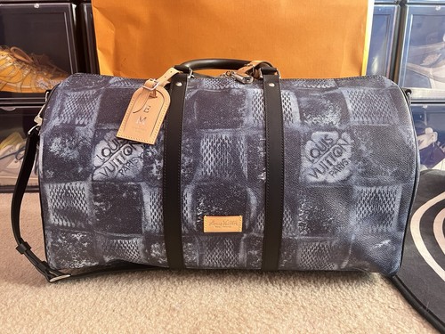 Louis Vuitton Keepall 50 Damier Salt | eBay