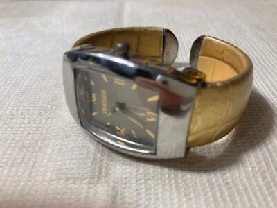 Woman's Terner Gold Cuff Watch