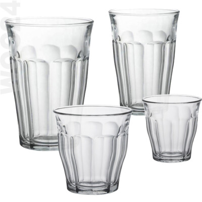 6 Trink Gläser STAPELBAR Wasser Longdrink Cocktail Whisky Espresso Beistell Glas
