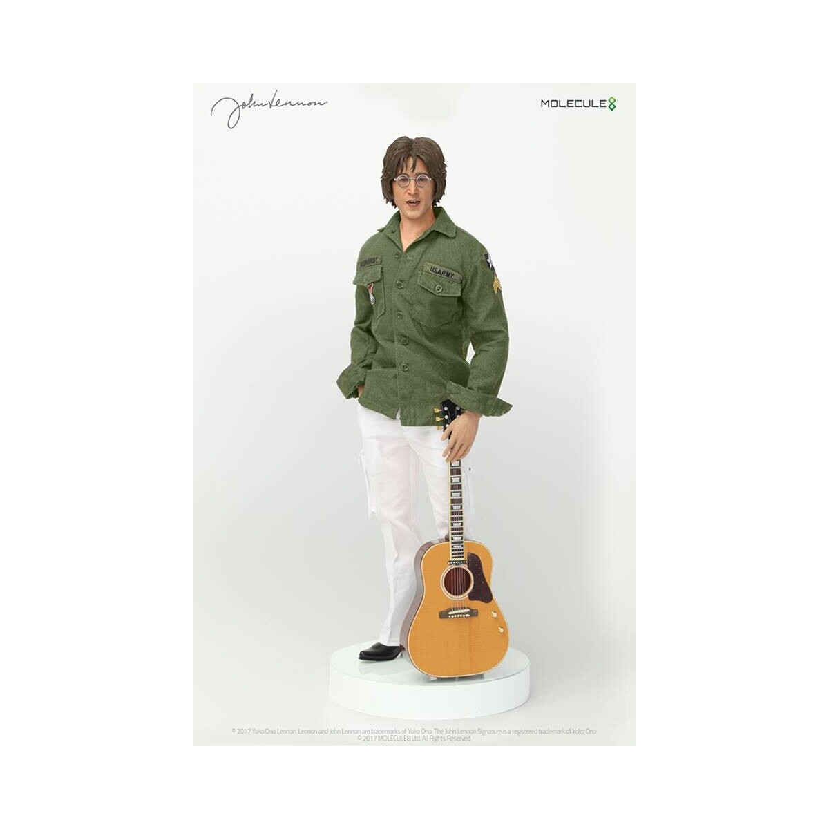 ジョン・レノン 1/6 フィギュア Molecule 8 ビートルズ 【公式通販】