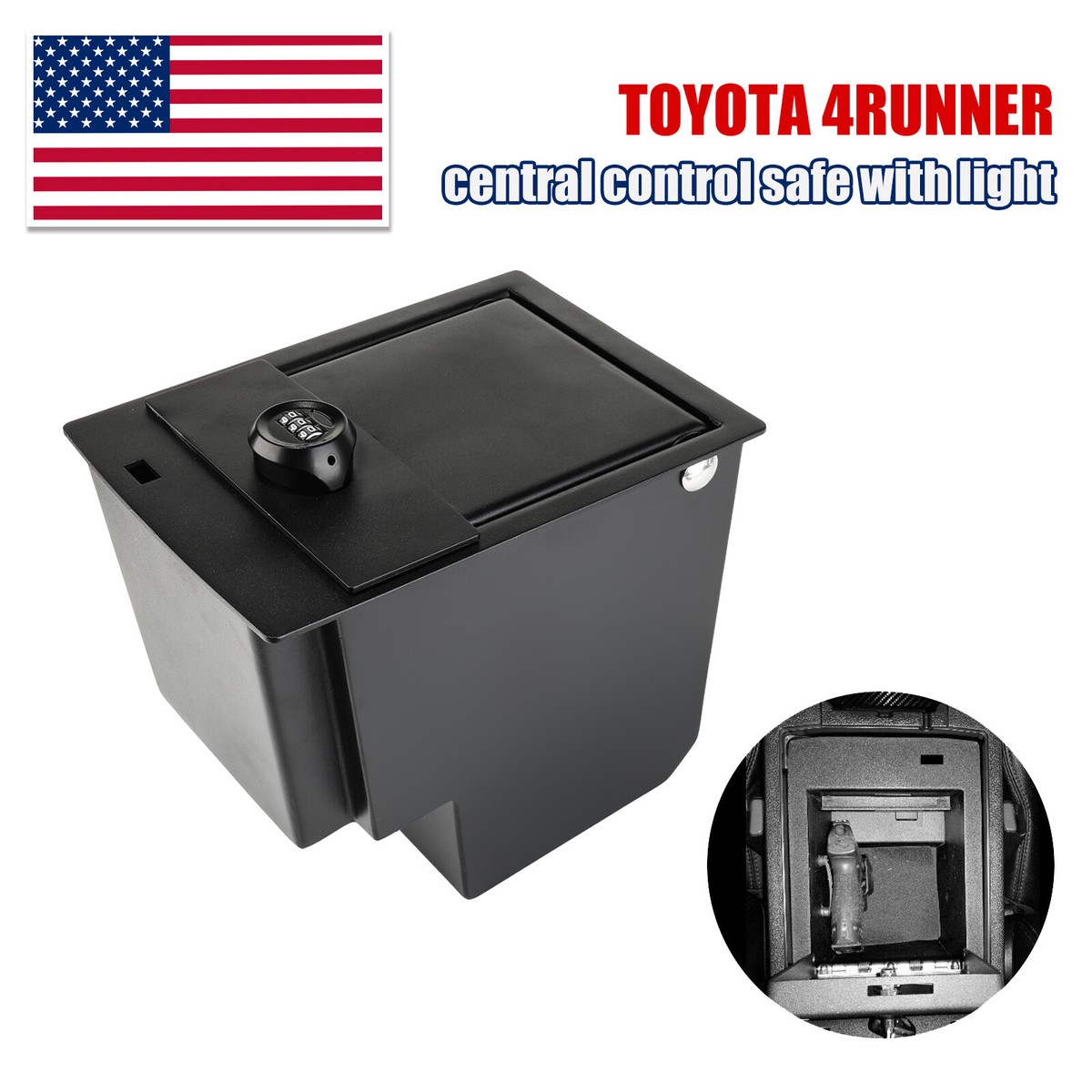 For 2010-2024 Toyota 4Runner 4-Door Center Console Armrest