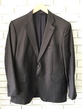 Brooks Brothers Gray Wool Mens Blazer 1818 Regent Vitale Barberis Sz 43R Italy