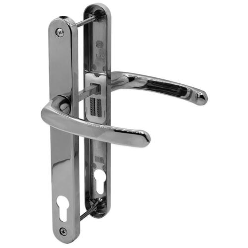 Millenco Maniglia Porta uPVC Doppi Vetri 117mm PZ Coppia Molle 235mm Set PVC - Foto 6 di 7