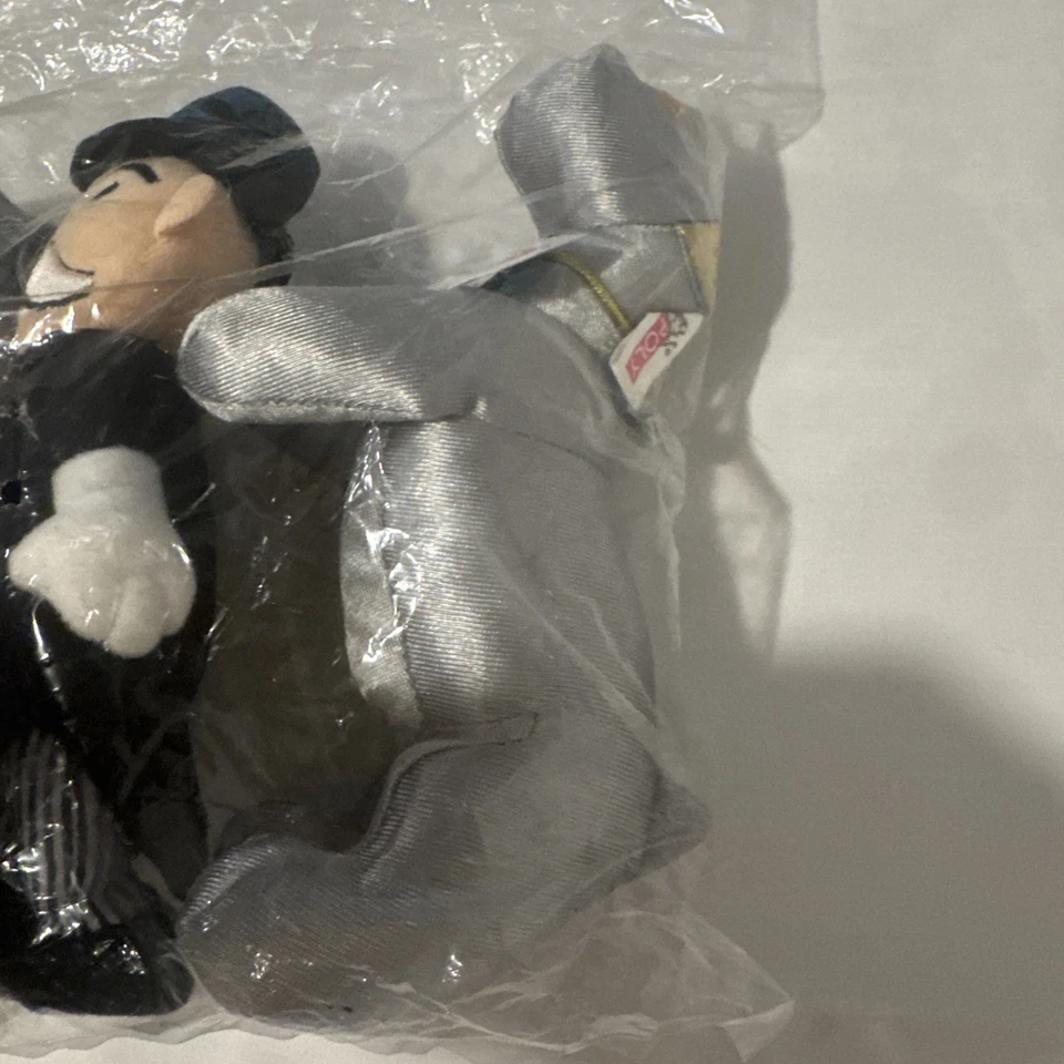 *NEW* Plush Beanie 7" 1999 Special Edition Token MR. MONOPOLY, CAR & DOG - Image 4 of 4