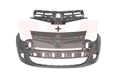 VAN Wezel StoßStange Vorne (4372574) FüR Renault Twingo II |-image