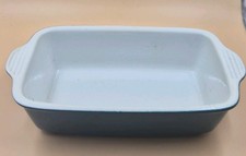 Chasseur - medium green  Rectangle Ceramic Casserole Dish VGC 
