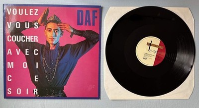 DAF ''VOULEZ VOUS COUCHER AVEC MOI'' - 12' MAXI Single 1986 - NDW Synthie Pop