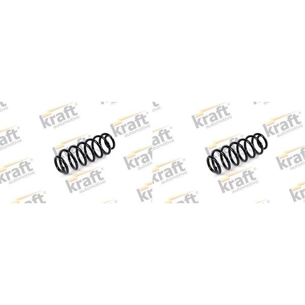 2X Kraft Fahrwerksfeder Federn Hinten Links+Rechts Passend FüR Peugeot 307 308-image
