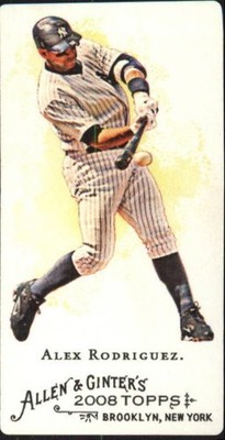 A1335- 2008 Topps Allen And Ginter Mini Schwarz G1 -du Pick- 15 + Free US Schiff