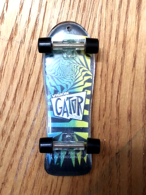 Rare Vintage 80's Mark Rogowski Vision GATOR Fingerboard Tech Deck