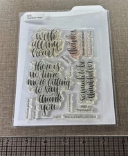 Simon Says Stamp Thankful Heart Stamp Set