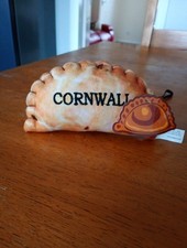 15cm Cornish Pasty Plush Cuddly Soft Toy Cornwall Bakery Novelty Funny Gift