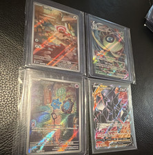 Pokémon TCG English Holo Foil 4 Card Lot Stufful celebi VMAX Necrozma V bronzor 