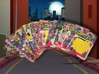 Vintage 1988-91 Playmates Teenage Mutant Ninja Turtles (42) Figure Card Backs
