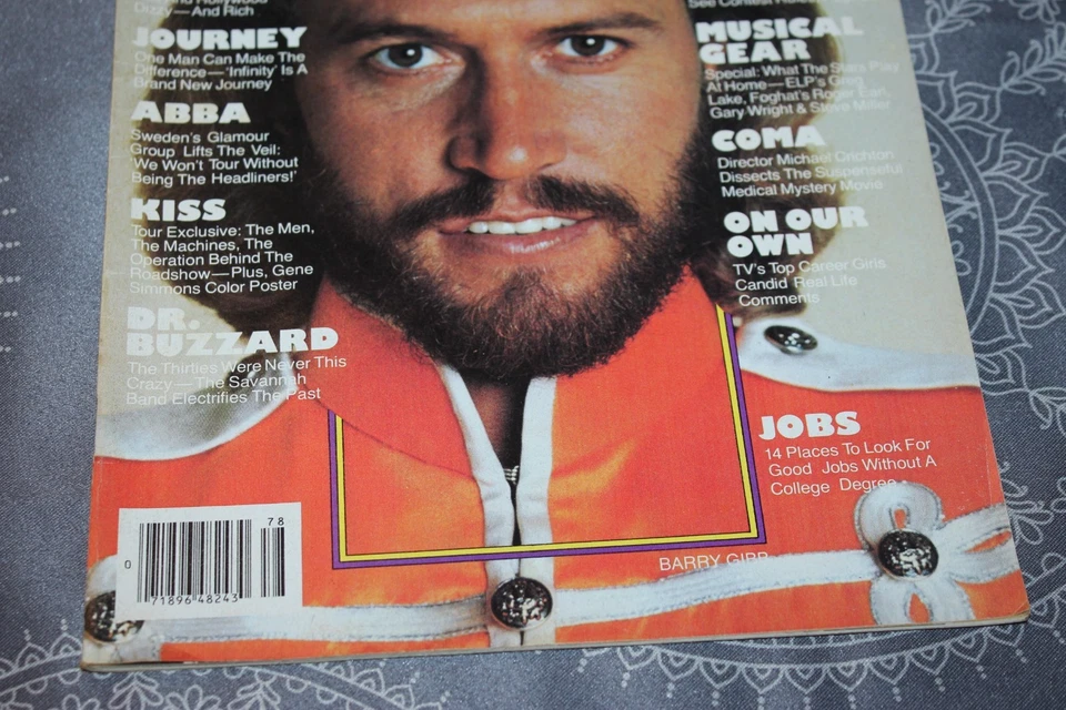 Circus Magazine March 1978 Sgt Pepper Movie, KISS, Journey, Abba, KISS poster - Image 3 of 4