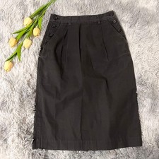 Margaret Howell Gray Cotton Trousers Skirt Size 1
