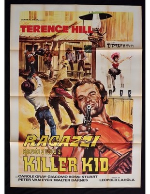 Manifest KILLER KID Terence Hill Carole Gray Lahola Rossi Stuart A456