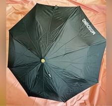 Black Moschino Brand New Compact Umbrella