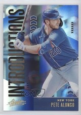 2020 Panini Absolute Introductions Blue Pete Alonso #INT1 fr6