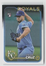 Steven Cruz #360 2024 Topps Rookie Rc Royals
