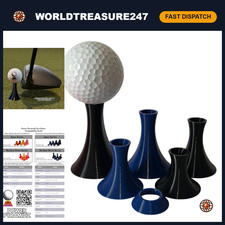 Ultra-Durable Golf Simulator Tees - TPU for Launch Monitor, Indoor Winter Golf