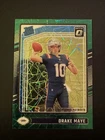 2024 Panini Donruss Optic - Rated Rookie Drake Maye #229 Green Velocity Prizm RC