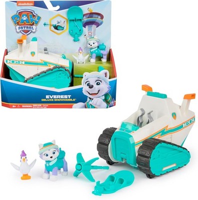 PAW Patrol   Schnee-Mobil mit Everest-Figur, Snowboard und Henrietta-Figur