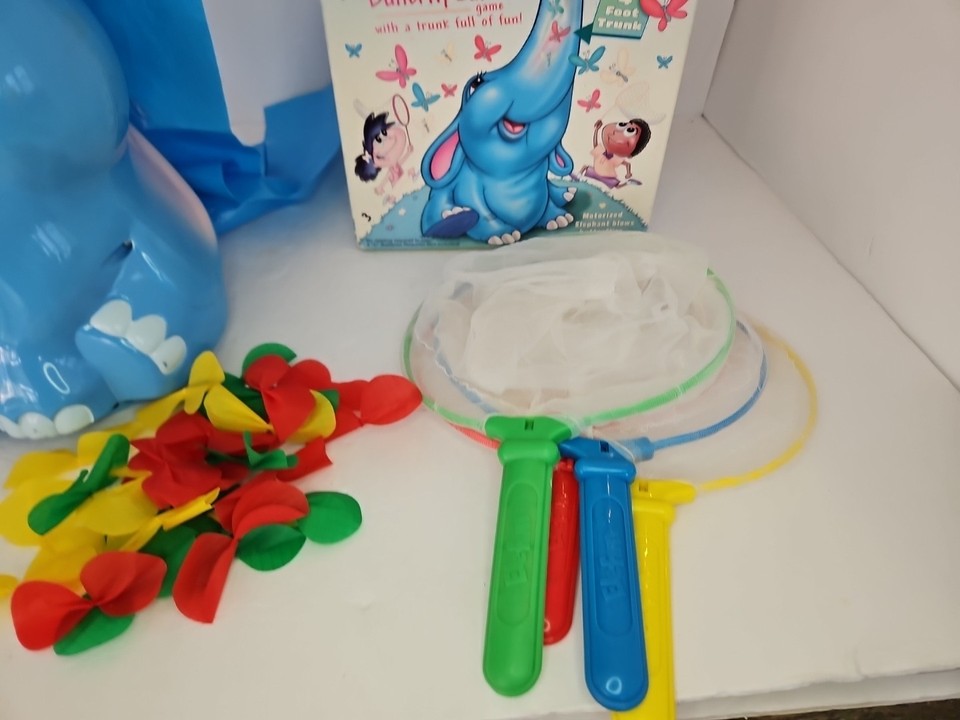 2008 ELEFUN Butterfly Catching Game Hasbro Milton Bradley Incomplete ...
