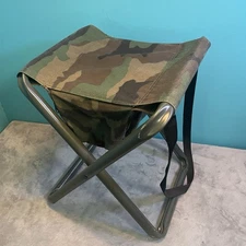 Portable Seat Hunting Fishing Camping Light Weight Aluminum Camo Carry Strap USA